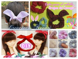 Coleteros Y Diademas Orejas De Conejo Reciclaje Diy Manualidades