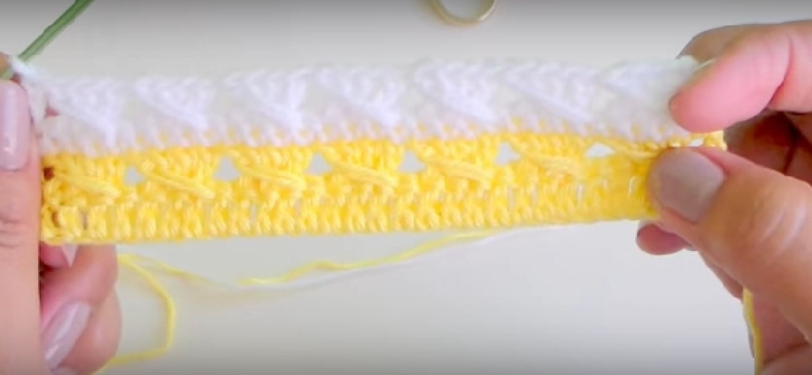 Cómo hacer el punto lazada a crochet