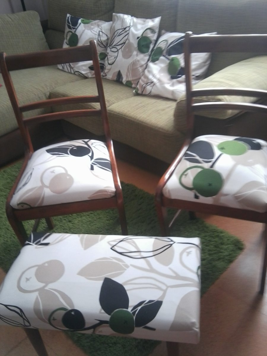 decoré mi salón-comedor con tela de ikea | Decoración