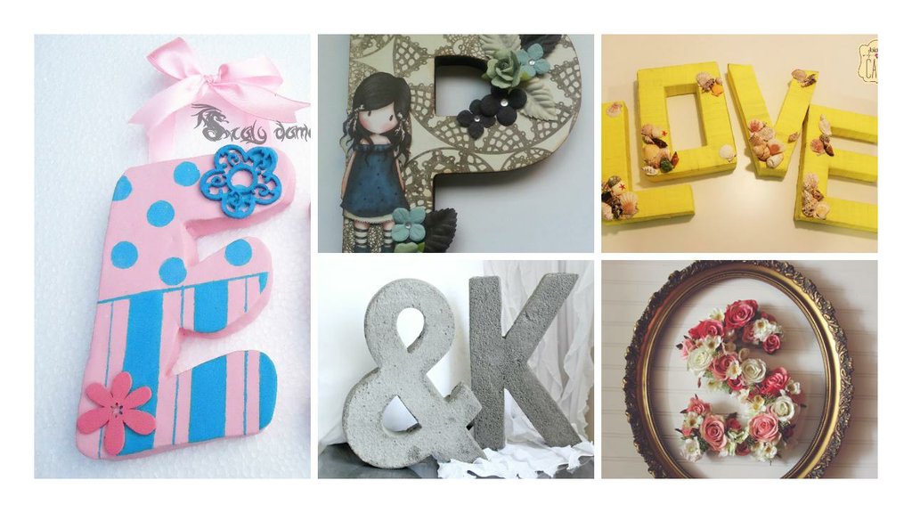 7 Tecnicas Para Decorar Letras Ideas Para Decoracion Original Manualidades Hacia alcanzar (tarragona) y mas concretamente al escaparate de refan, una permuferia y jabonería donde puedes letra de cartón decorada. 7 tecnicas para decorar letras ideas