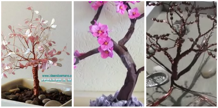 Fabricación de árboles bonsai accesorios hechos a mano alambre y tijera  bonsai herramientas bonsai soporte de bonsai