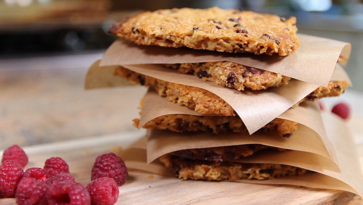Cómo preparar galletas de avena con chips de chocolate