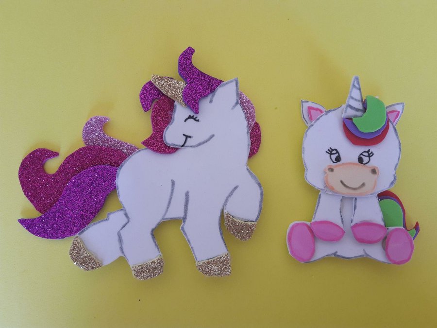 Unicornios DIY con foamy | Manualidades