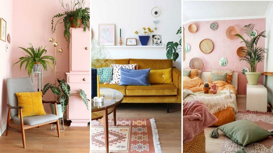 15 imágenes sobre cómo decorar en color mostaza | Decoración