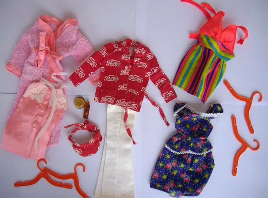 ropa de la barbie