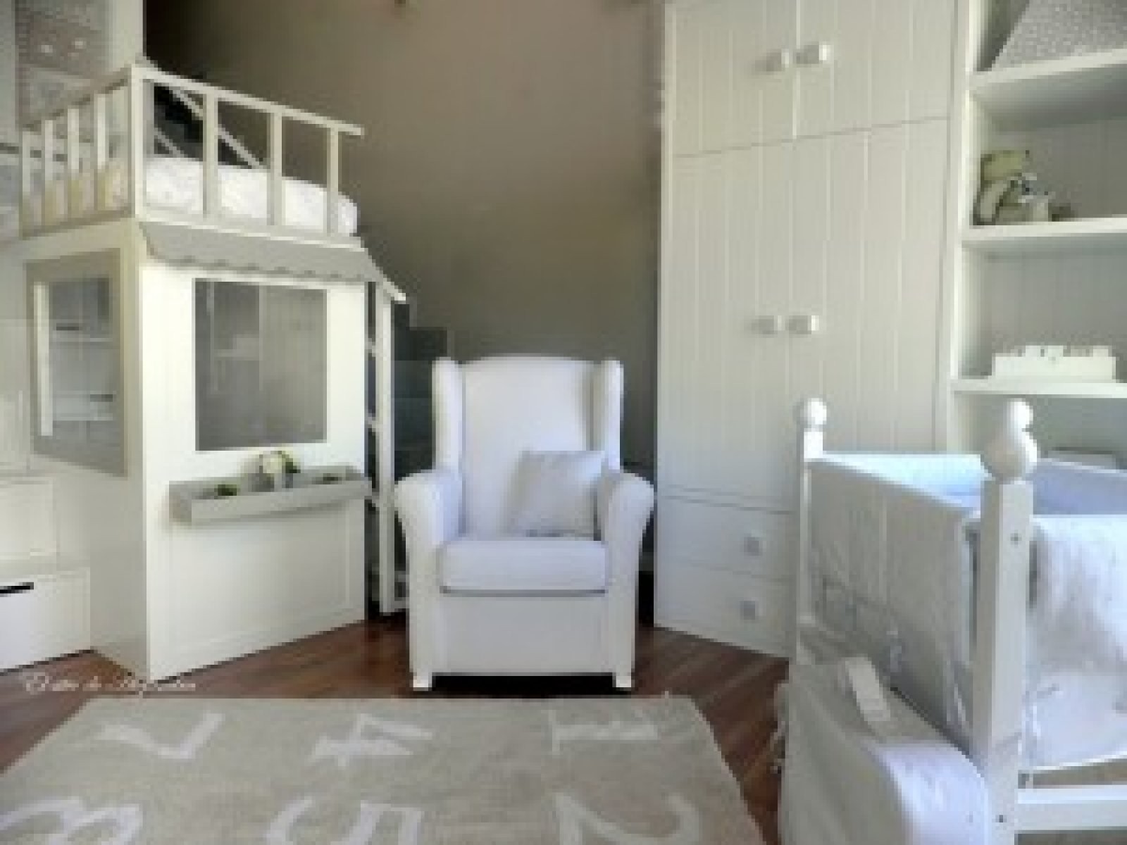 habitación blanca