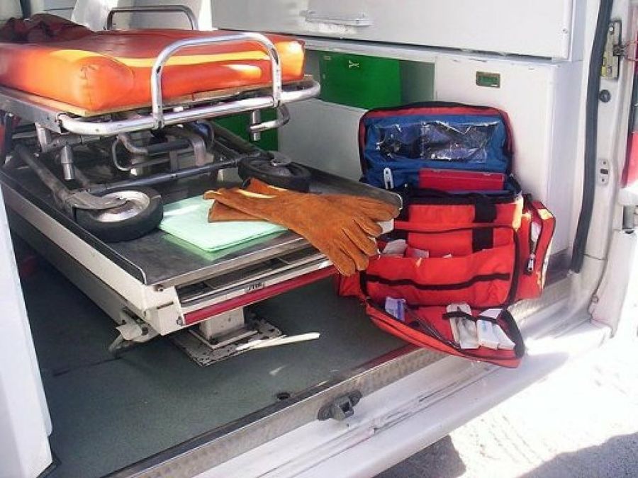 interior ambulancia