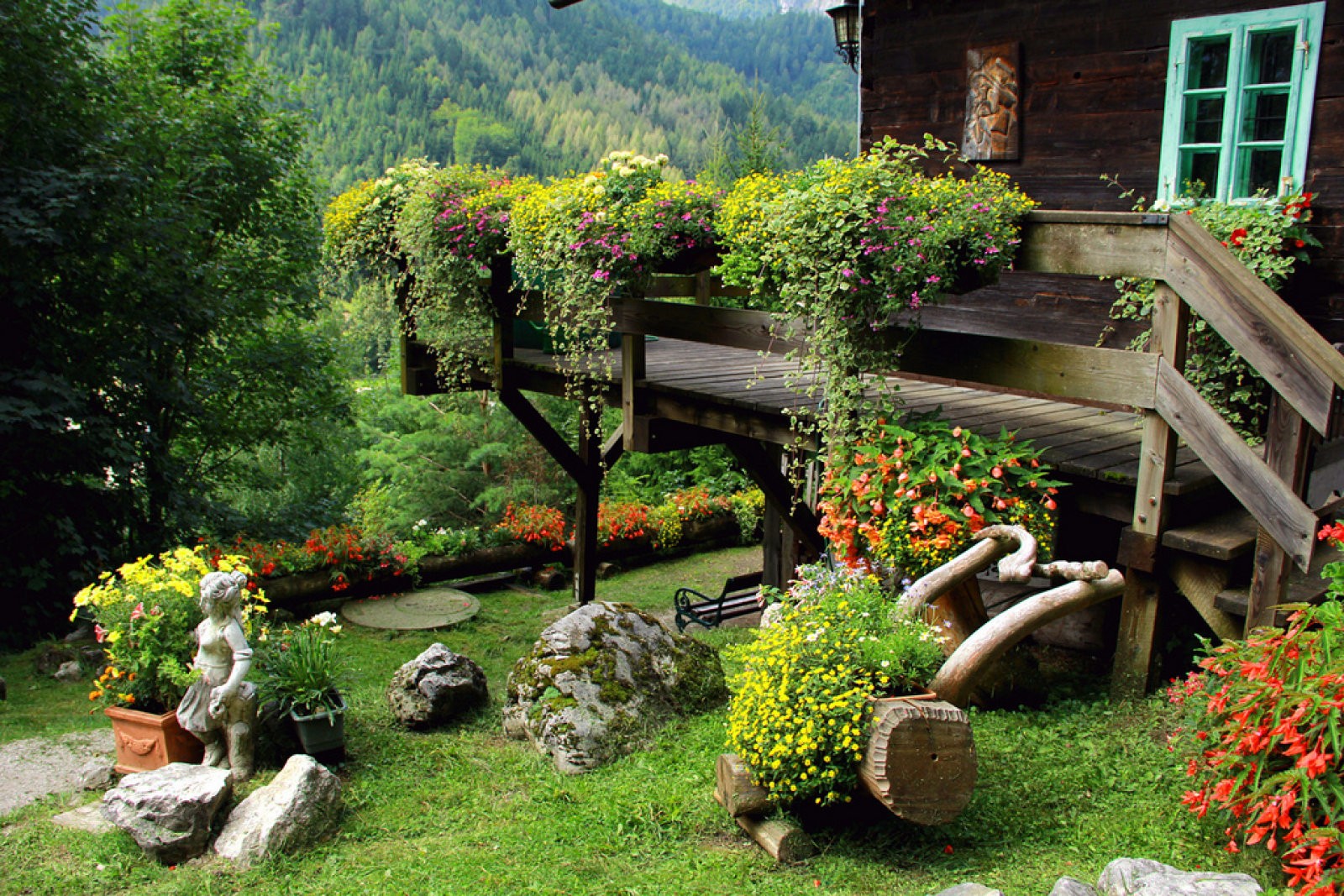 Jardín de tendencia