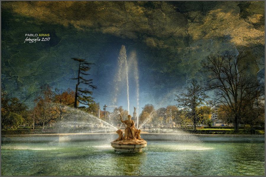 Fuente de Neptuno, jardines de Aranjuez