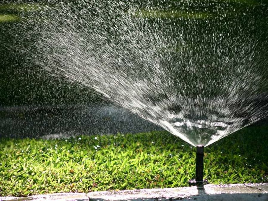 riego por aspersión