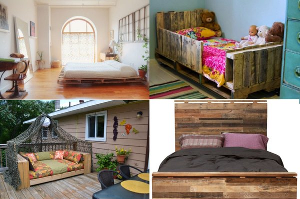 Punto de partida esfuerzo Intacto 30 ideas para tu dormitorio con palets | Bricolaje