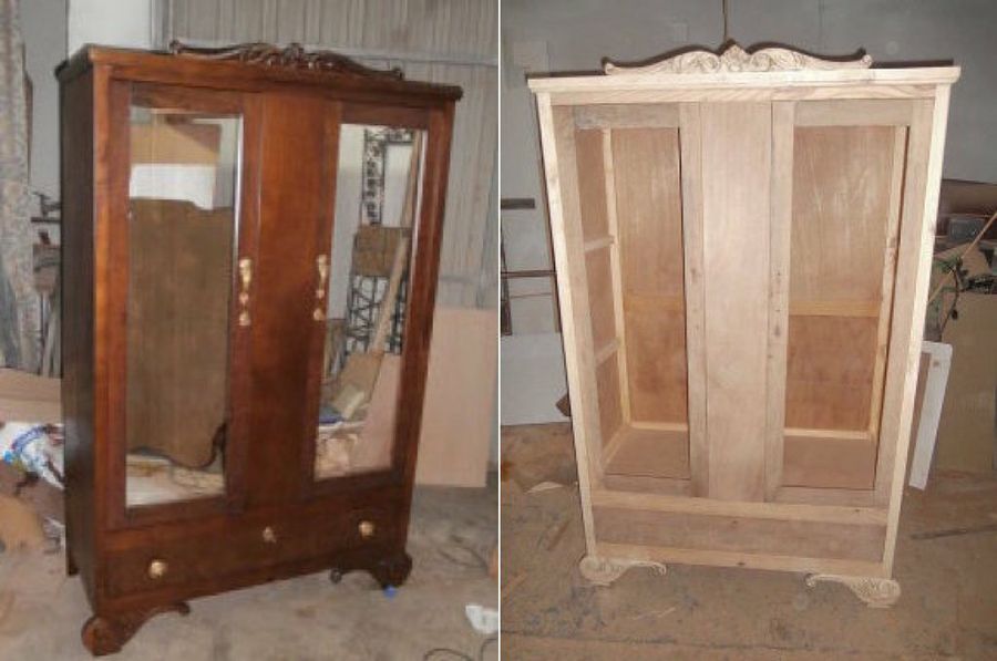 Cómo decapar un mueble de madera antes de restaurarlo