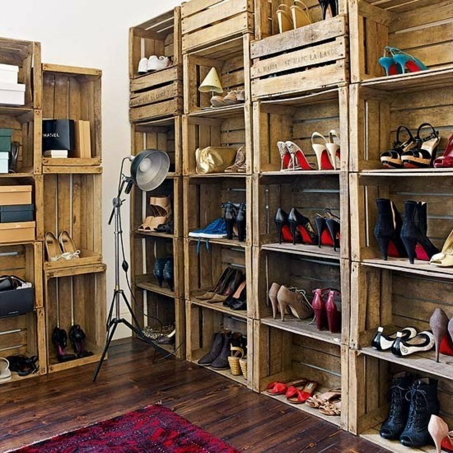 Шкаф для обуви в интерьере