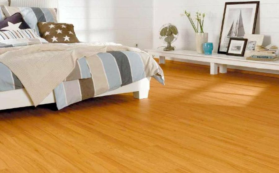 habitación con suelo