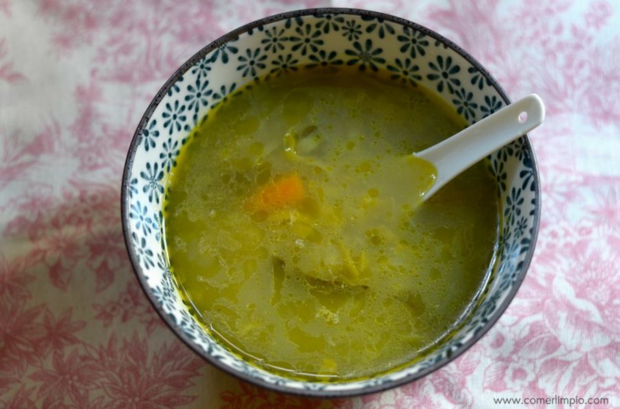  Sopa de puerro