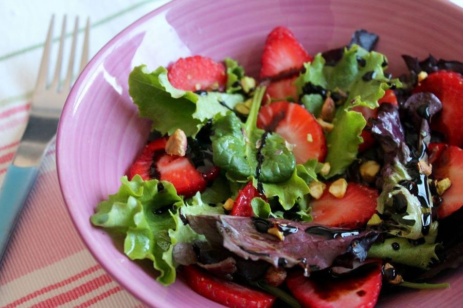 Ensalada de fresas