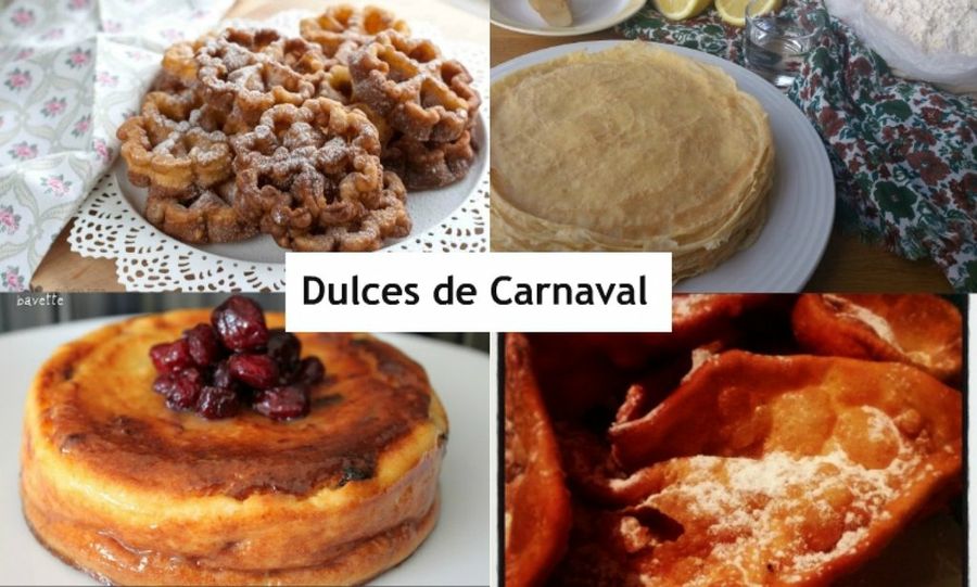  Collage recetas de Carnaval