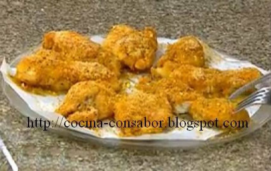 Como hacer pollo empanizado en microondas | Cocina