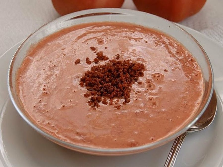 Gazpacho judías rojas