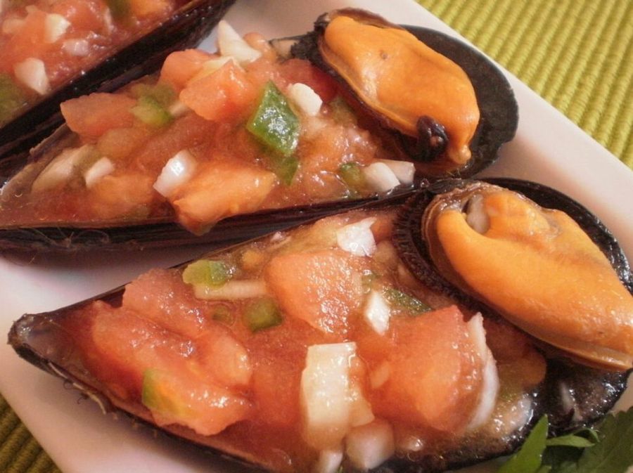 Mejillones vinagreta