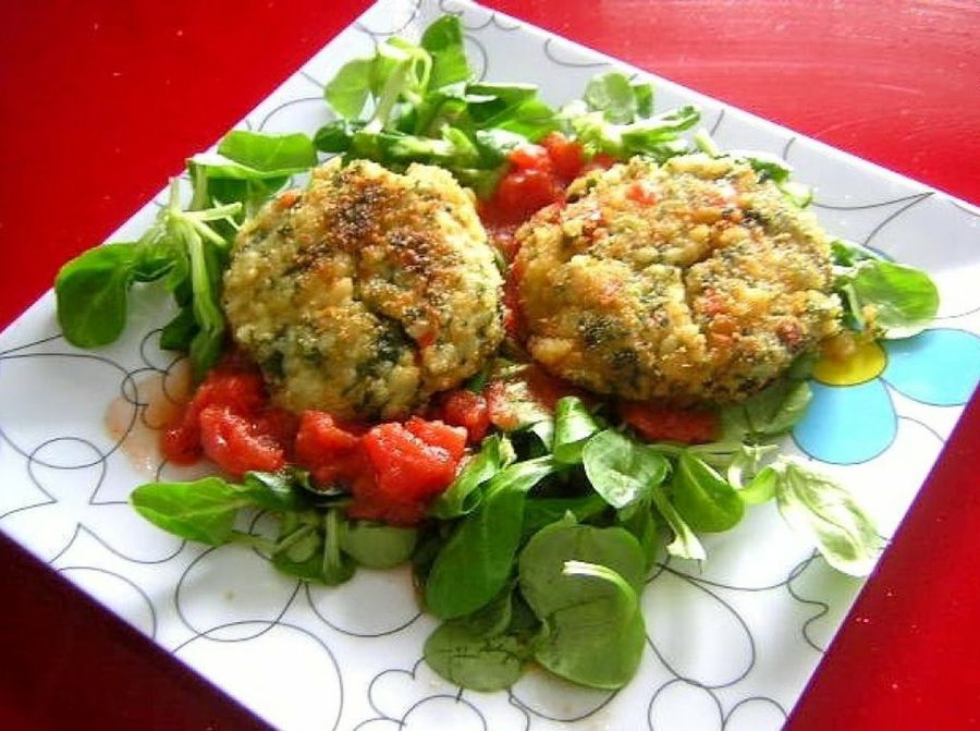 Hamburguesas arroz