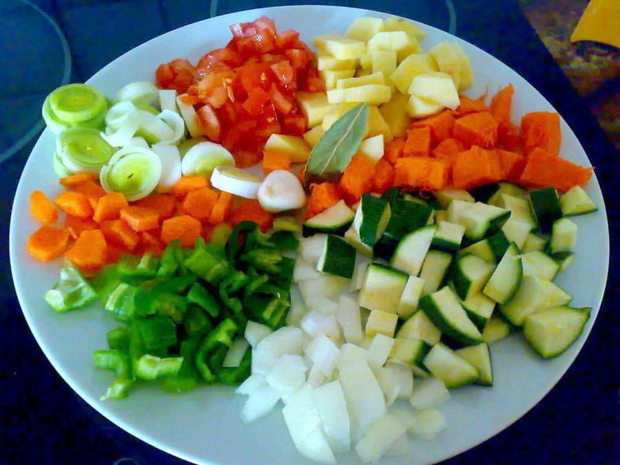 Tipos de cortes de verduras y hortalizas | Cocina