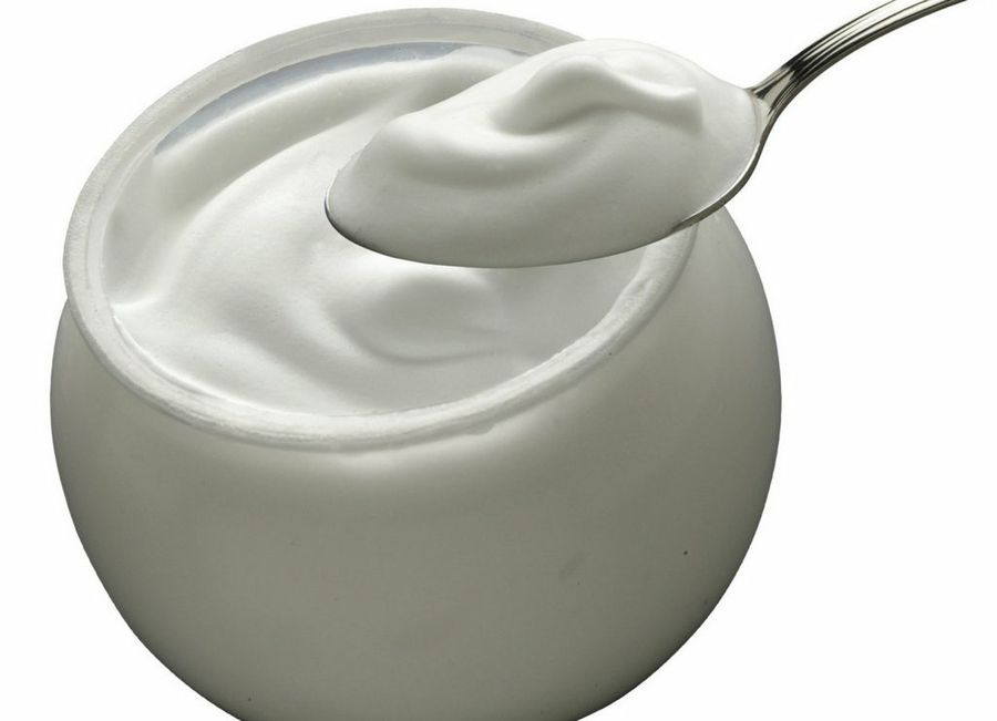 Crema de yogurt
