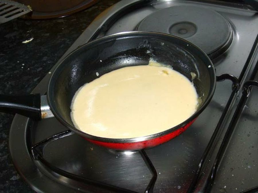 preparación crêpes