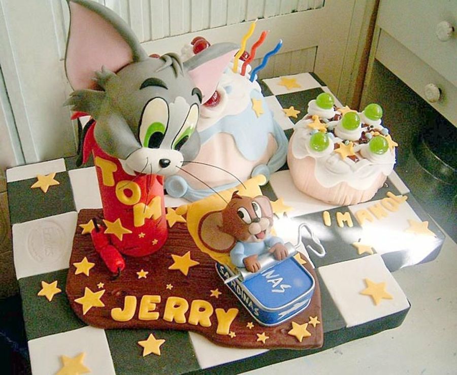 tarta tom y jerry