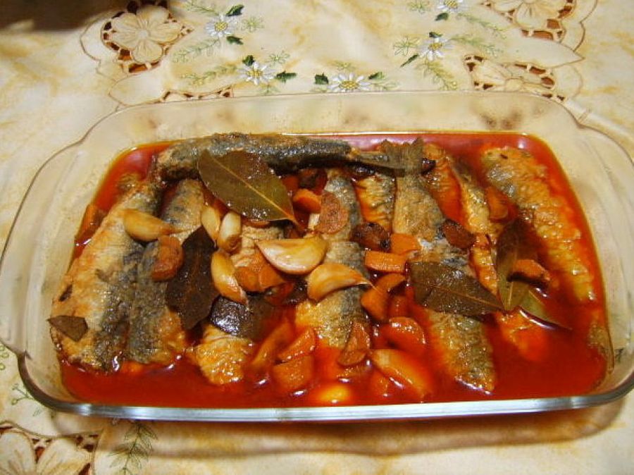 Sardinas en escabeche