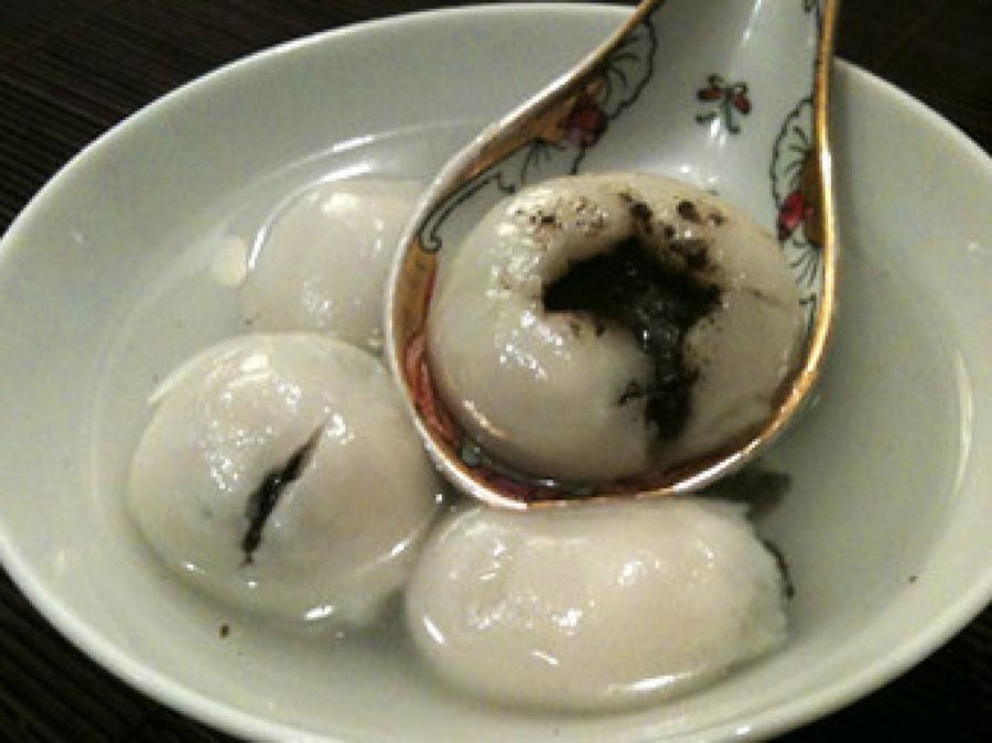 Sopa de bolas de sésamo