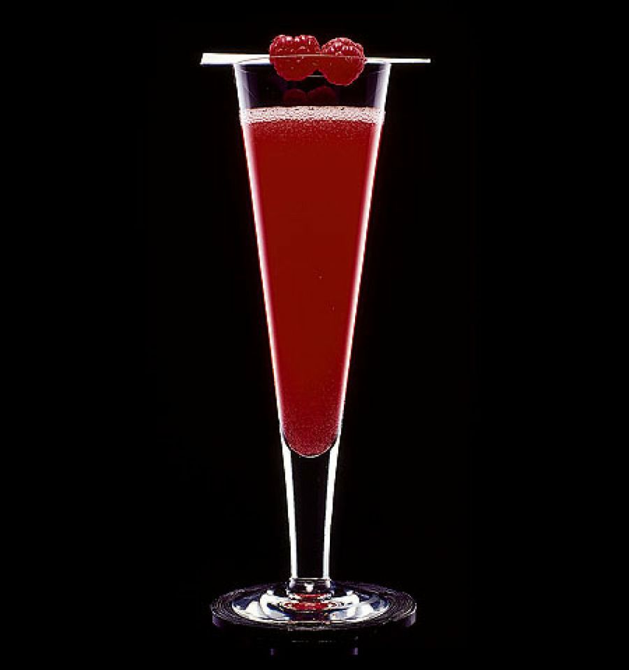 cóctel Raspberri Bellini