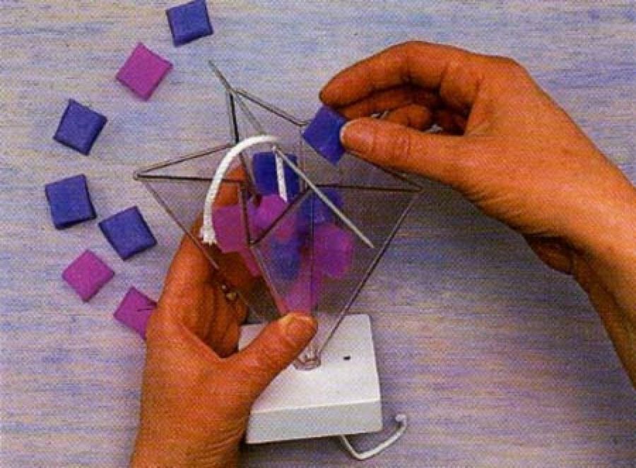 fabricar velas con trocitos