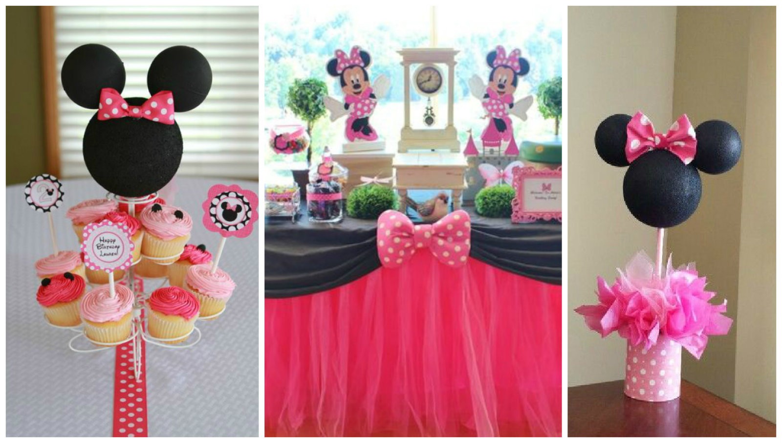 Fiesta Minnie Mouse: 6 manualidades y decoraciones