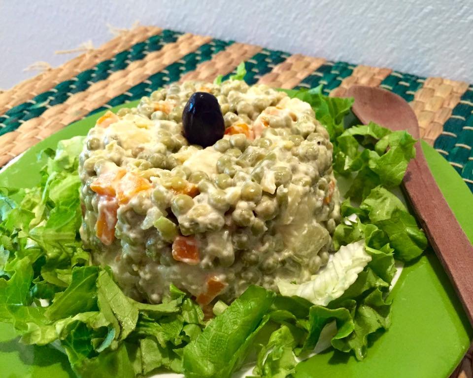 Ensaladilla rusa con los mejores datos para hacerla baja en calorías pero igualmente rica !