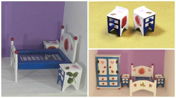 Cómo hacer casa de muñecas con cartón (sillas) | Manualidades