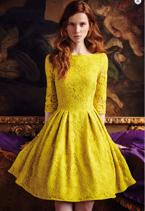 10 vestidos amarillos perfectos para ir de invitada a una boda