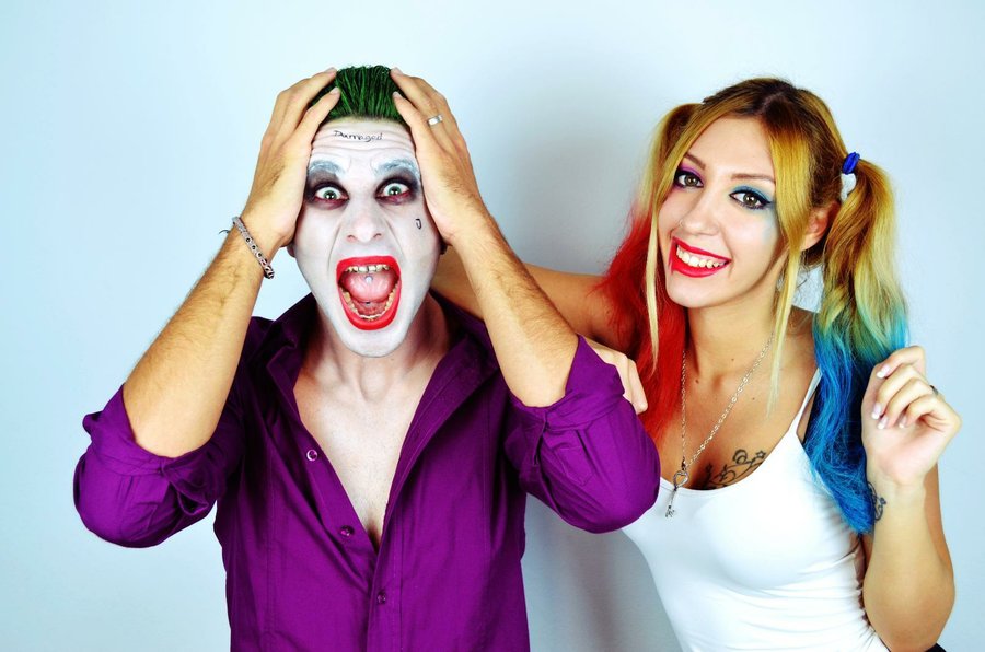 Harley Quinn y el joker | Maquillaje Halloween | Belleza