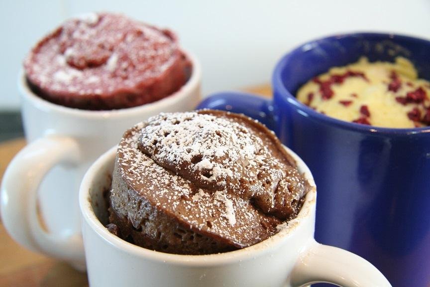 Mug Cake - Pastel en una taza en 2 minutos al Microondas | Cocina