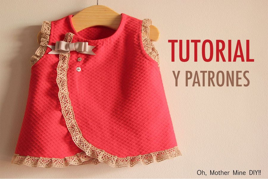 barbilla eficiencia Permeabilidad DIY Costura: vestido de bebé (patrones gratis) | Manualidades