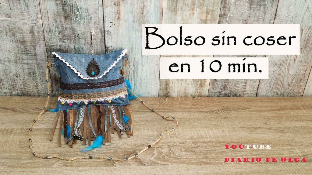 Bolsos en clearance jeans viejos