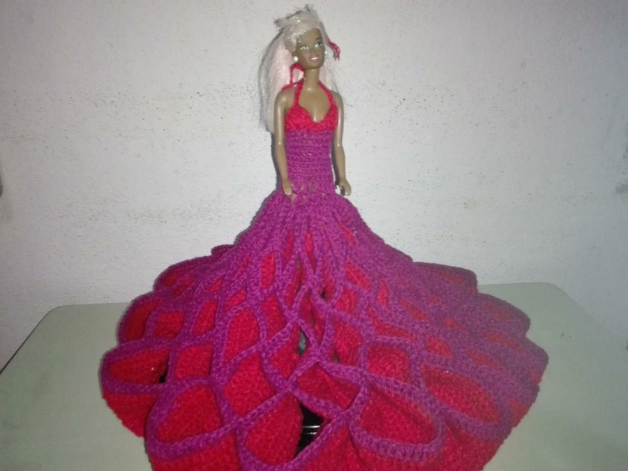 Cómo tejer un vestido a crochet para muñecas | Manualidades