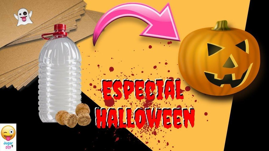 Manualidades fáciles de Halloween o Día de muertos con reciclaje |  Manualidades