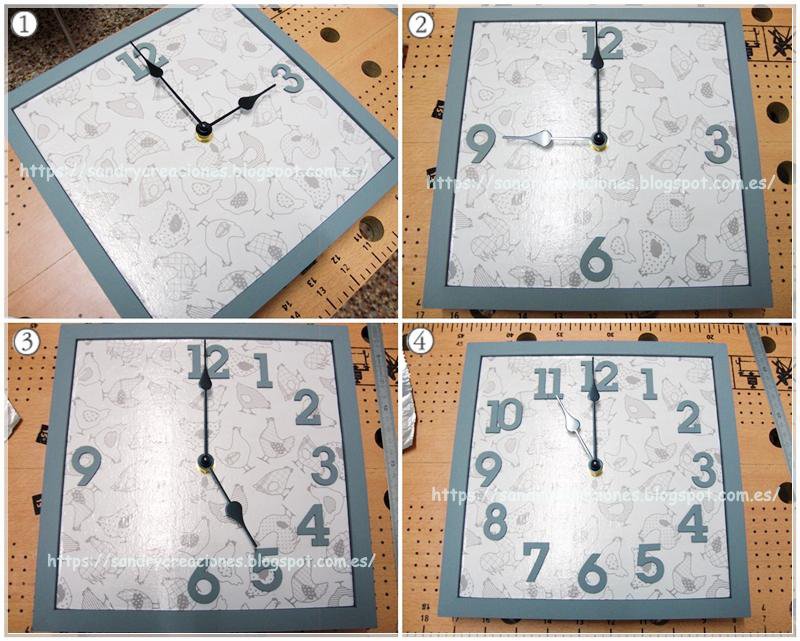 Como Realizar Un Reloj De Madera Manualidades