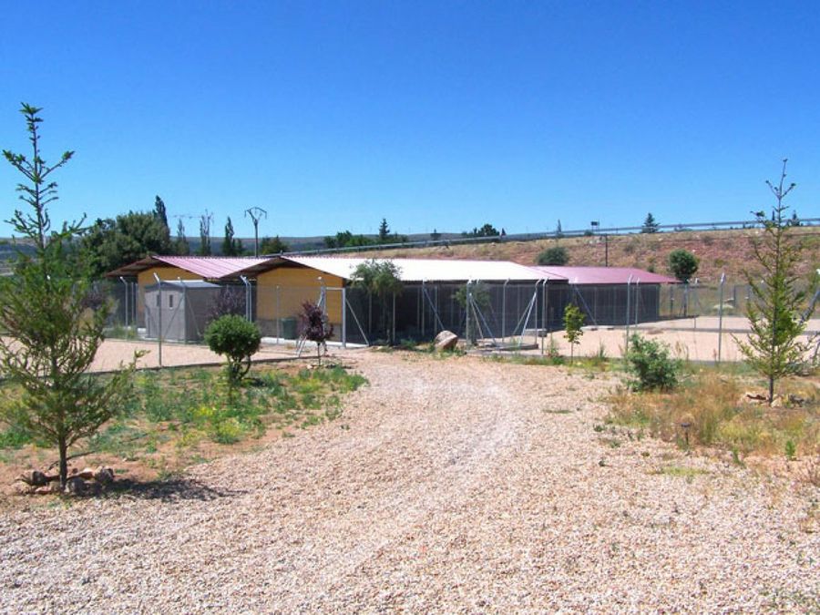 exterior de la residencia
