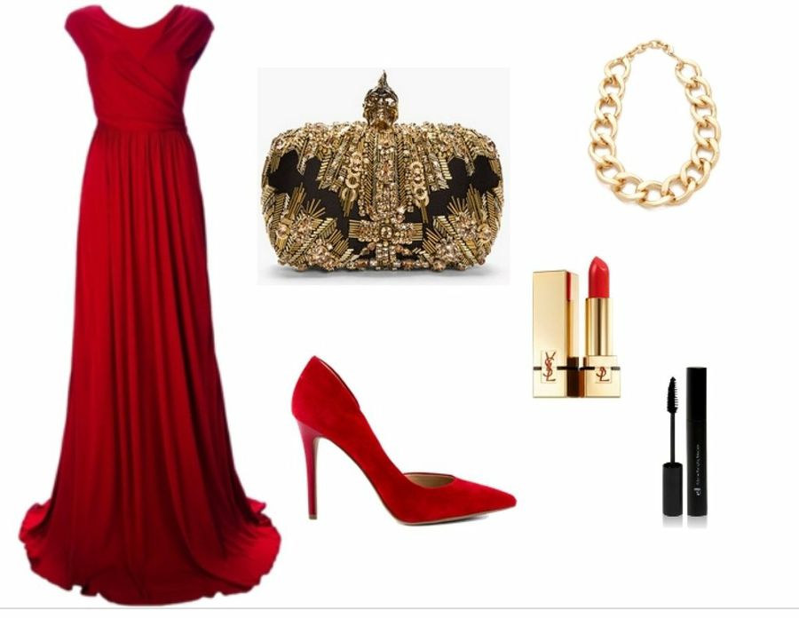 Cómo combinar un vestido rojo | Bodas