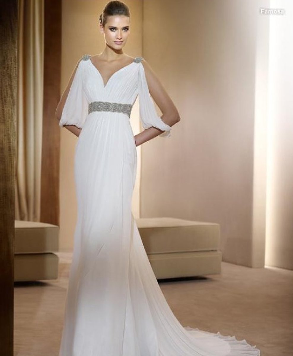 Свадебные платья 2023 в греческом стиле