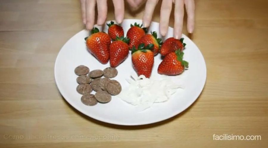 fresas chocolate