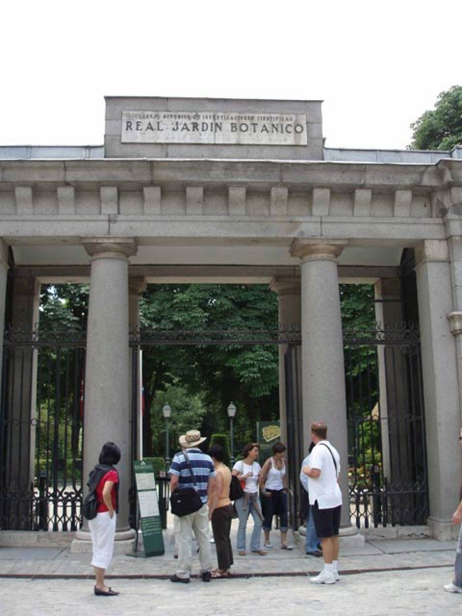 fachada real jardín botánico madrid