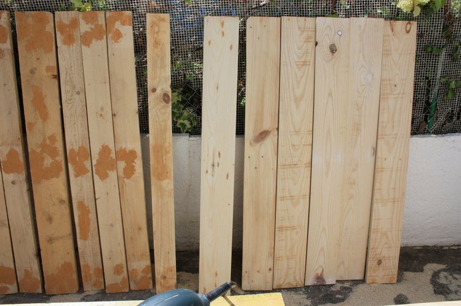 apilar formal corte largo Puerta rustica a partir de madera de palet | Bricolaje